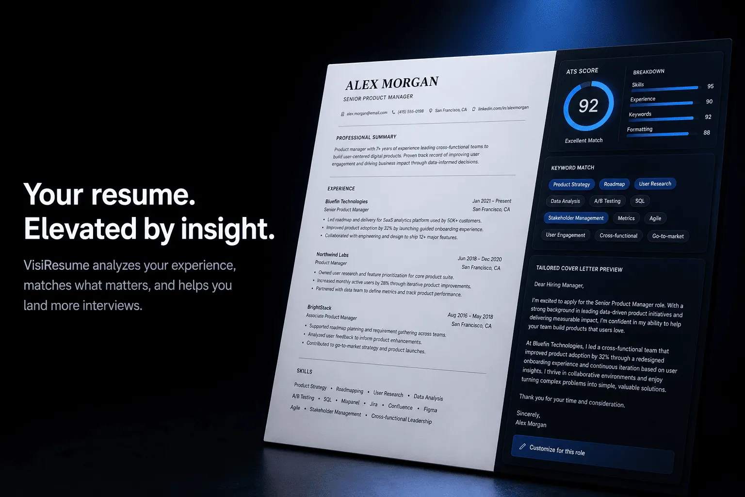 VisiResume knowledge base